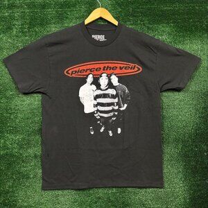 Pierce the Veil Jaws of Life Poster Rock Band T-Shirt Size Large